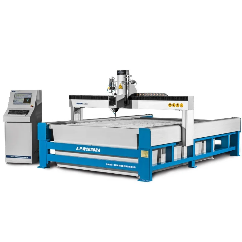CNC Water jet cutting machine for metal stone glass marble granite cutting