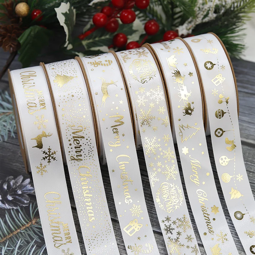 High Quality Mica Color Grosgrain Satin Ribbon Roll Double-Face Ribbons Gift Crafting Festival Celebrations Manufacture Fabric