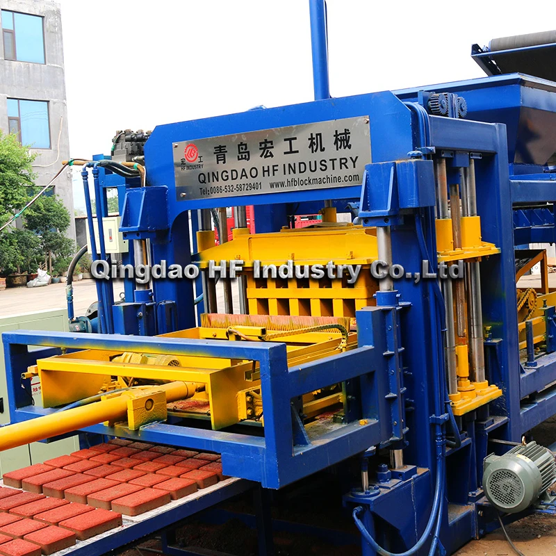 QT6-15 pave block machine blocks professional custom China bricstar foam concrete machine