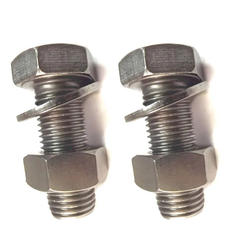 HBLJ ASTM A325 / A490 Large hexagon head bolts for steel structure DIN6914 / DIN7990 hex bolt 8.8 grade
