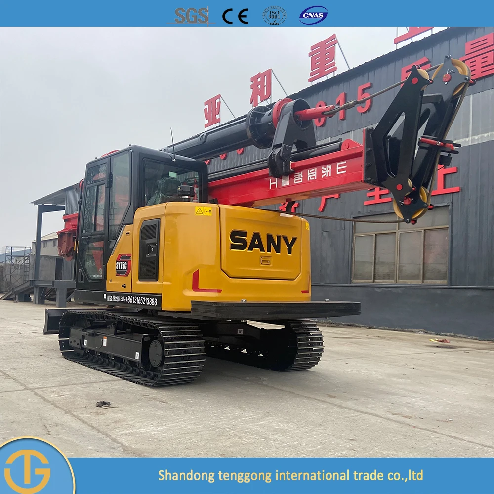 Hot Sales 15 m Depth Mining Rock Piling Driver Open-Pit Crawler Type Mine Core Dth Drilling Rig