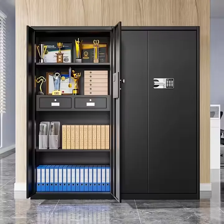 Steel Safe Document Storage Protection Portable Safe Box Steel Security Fireproof Waterproof Safe Organizer