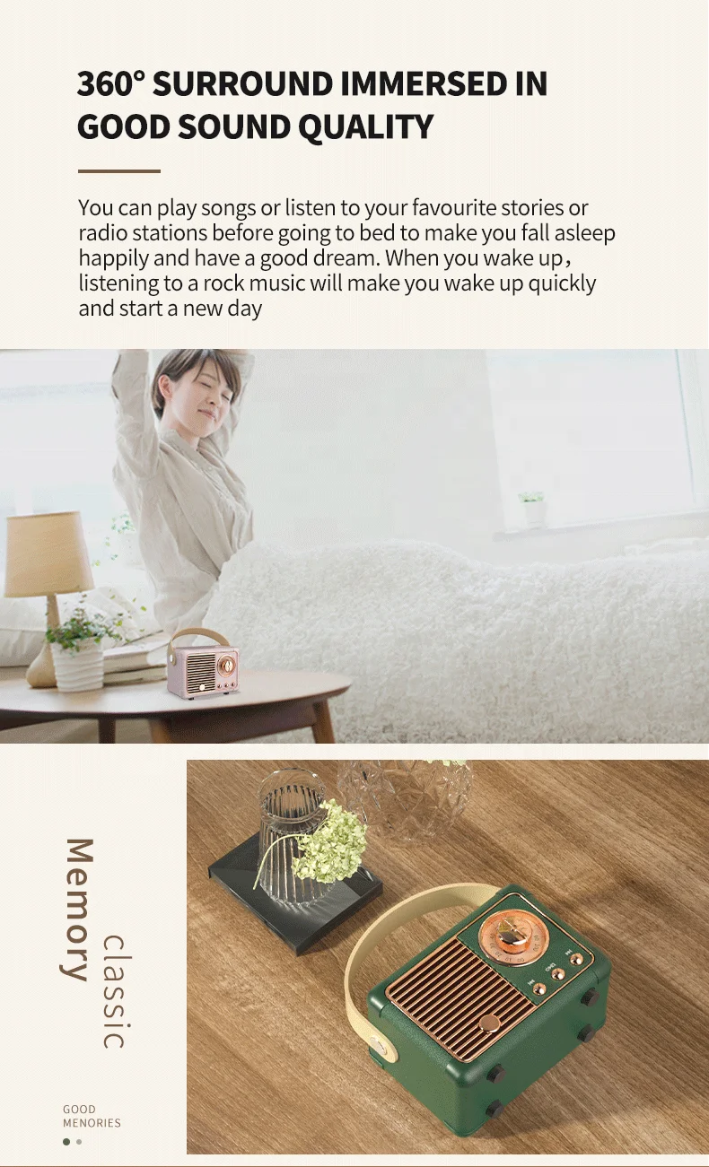 2022 New Design black High Quality Smart Patented Private 3W Powerful blue tooth Wireless Speaker