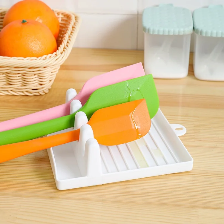 Kitchen gadgets holder non-slip heat resistant pot clip kitchen utensil spoon holder rest