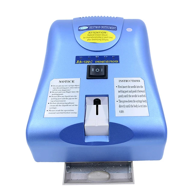
Bestman BD-300C cheap price needle destroyer / home and clinic use syringe destroyer / needle burner 