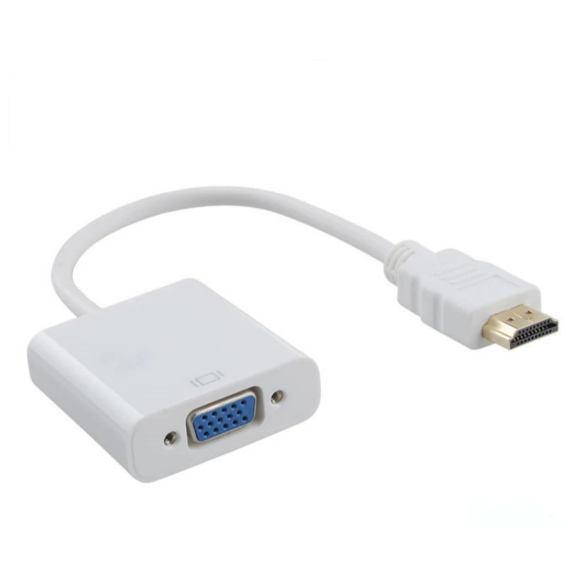 HDTV папа к VGA Женский адаптер кабель Поддержка Full HD 1080P 60 Гц