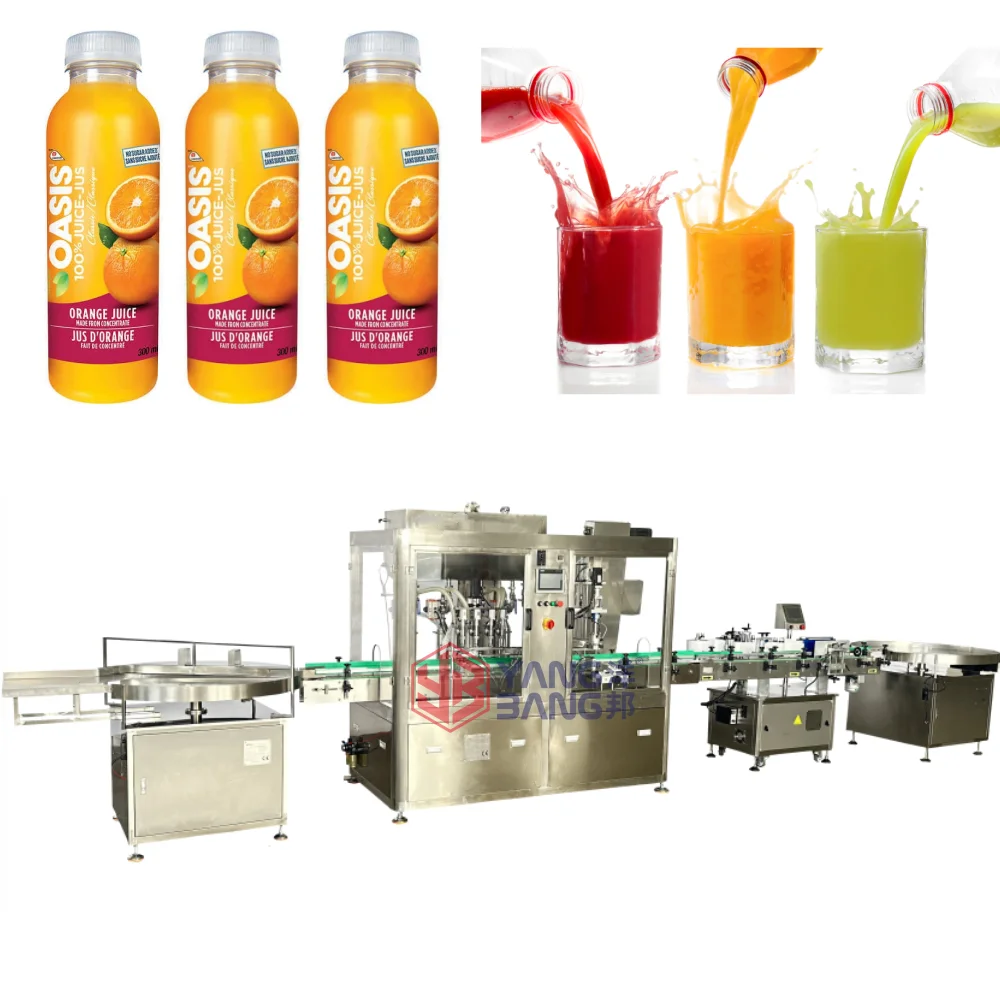 Automatic Bottle Beverage Production Line Energy Drinks Making Filling Machine Production line