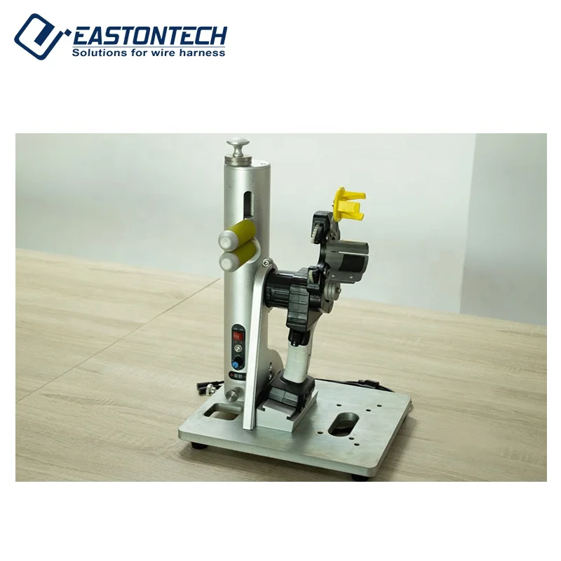 EW-1660 Automatic tape wrapper/hand held wire harness taping machine with  base handheld portable cable tape winding machine