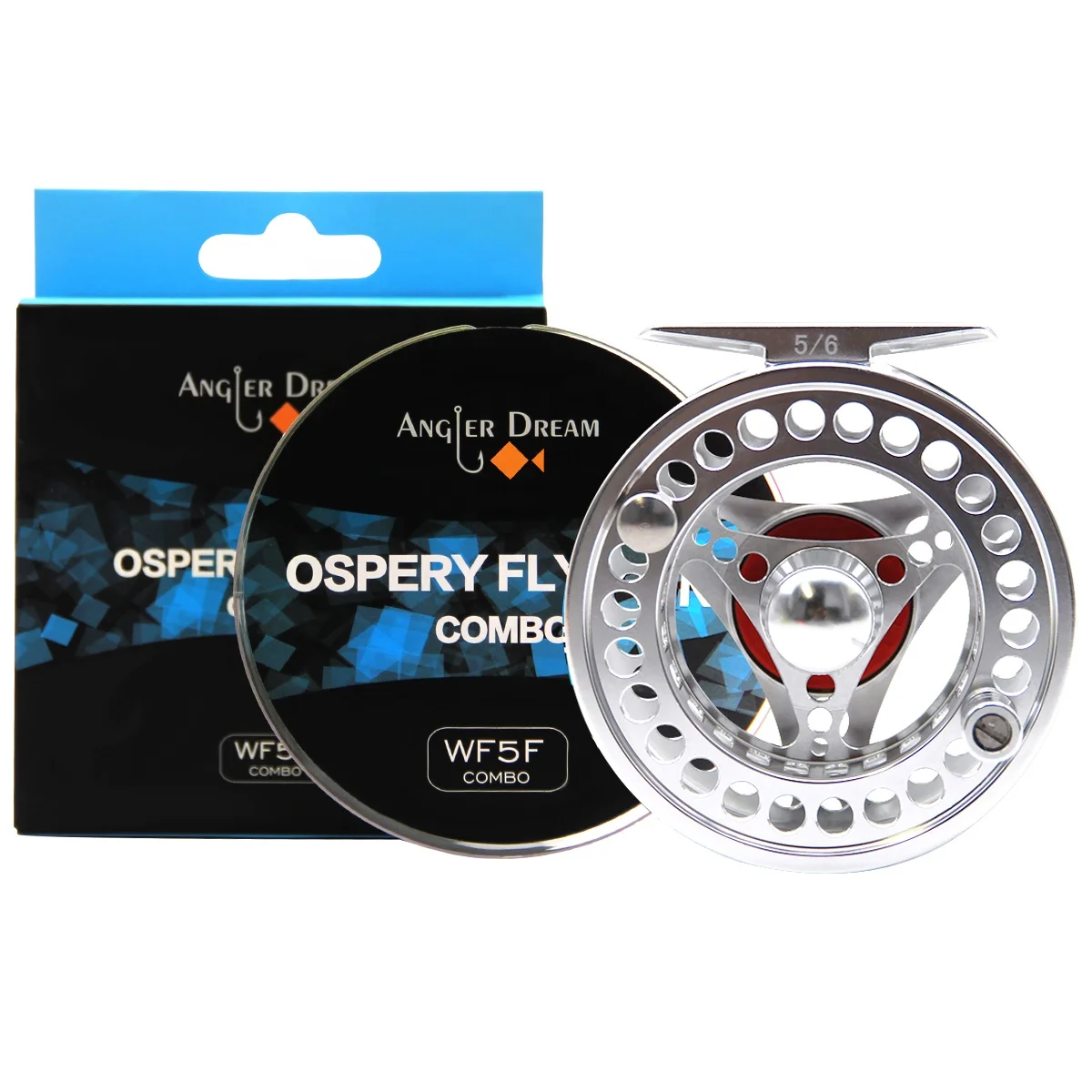 Fly Fishing Combo Set Aluminum Alloy Fly Wheel Fly Fishing Reels