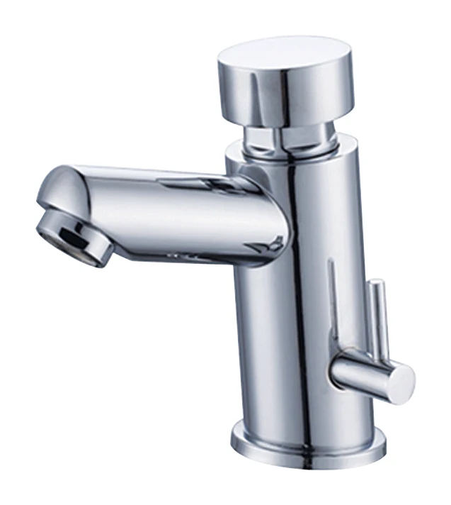 Basin Mounted Mixer Self Closing Tap with Temperature Control