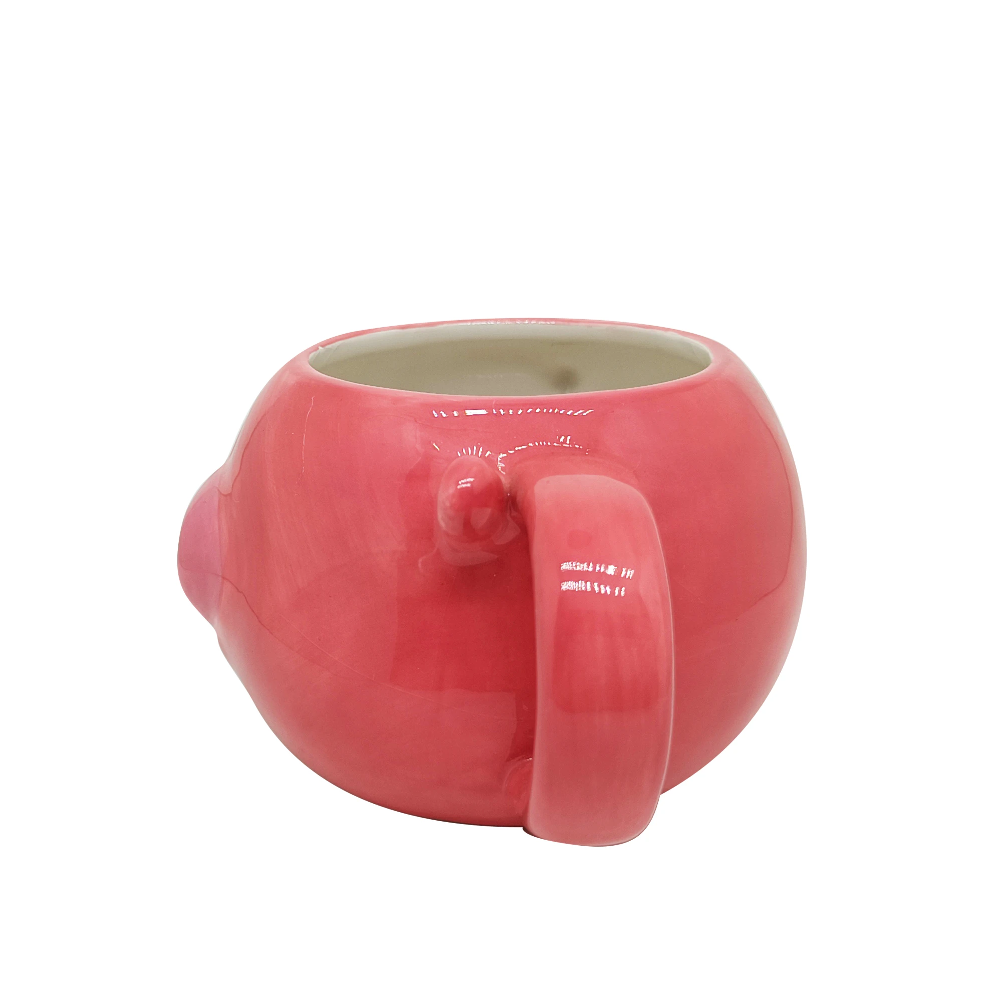 OEM Coffee Mugs Cute Pink Piggy Ceramic Cups Custom Wholesale Factory Birthday Mugs Milk 3D Mugs