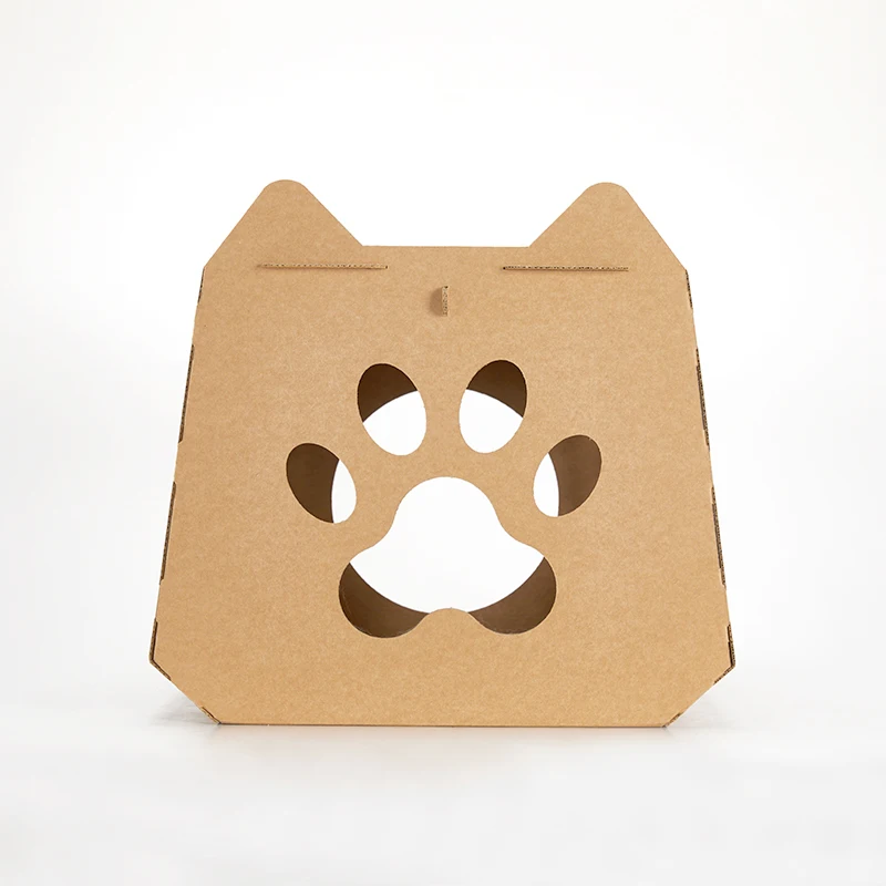 Valley Shape Pet Tent House Cat Bed Portable Teepee Custom Printing Cat Play House Hideaway Furniture