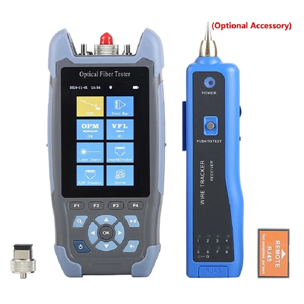 Fiber Optic Test Equipment FTTH handheld smart mini pro multifunction SM MM OTDR 1310 1550nm 24/22dB 60KM