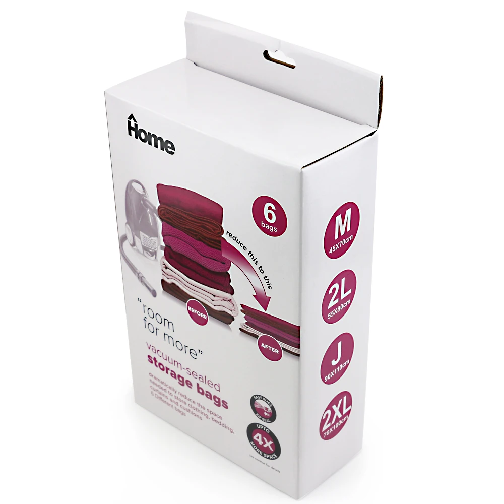 High Quality Space Saver Vacuum Bags Storage Set with Pump