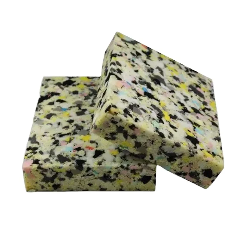 Very Cheap Bonded Foam Regeneration Sponge Pattern Flexible Polyurethane Renewable Foam Board Rebond Foam Sheet