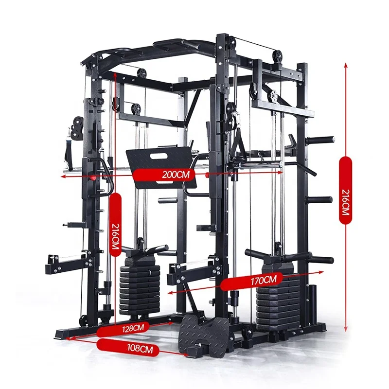 Multifunction Home Gym System Workout Station for Strength Training Fitness Equipment