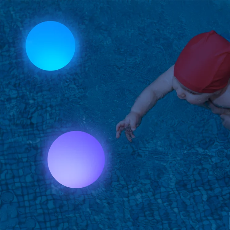  Водонепроницаемый RGB-светильник для бассейна с солнечной зарядкой и встроенным аккумулятором 2019