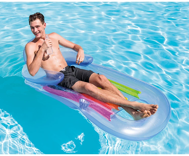 INTEX 58802 KING KOOL LOUNGES KIDS ADULTS INFLATABLE  SWIMMING POOL FLOAT