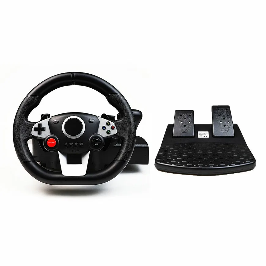 RW01 7in1Racing Game Steering Wheel For Ps3/4 Mobile Phone Xbox One With Pedals Clutch Shifter