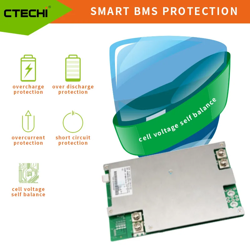 12v 100AH RV battery lithium lifepo4 24v 80ah 200ah 300ah cell lithium ion battery pack for RV camping car motorhome yacht