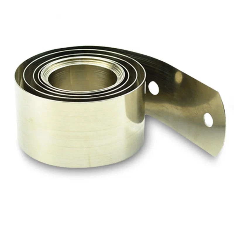 Custom Stainless Steel Flat Coil strip spring Retractor Extension Reel Constant Force Spring