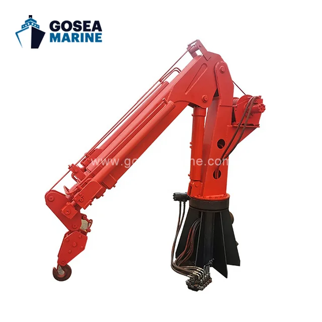New Technology Marine knuckle boom crane or hydraulic marine Deck crane