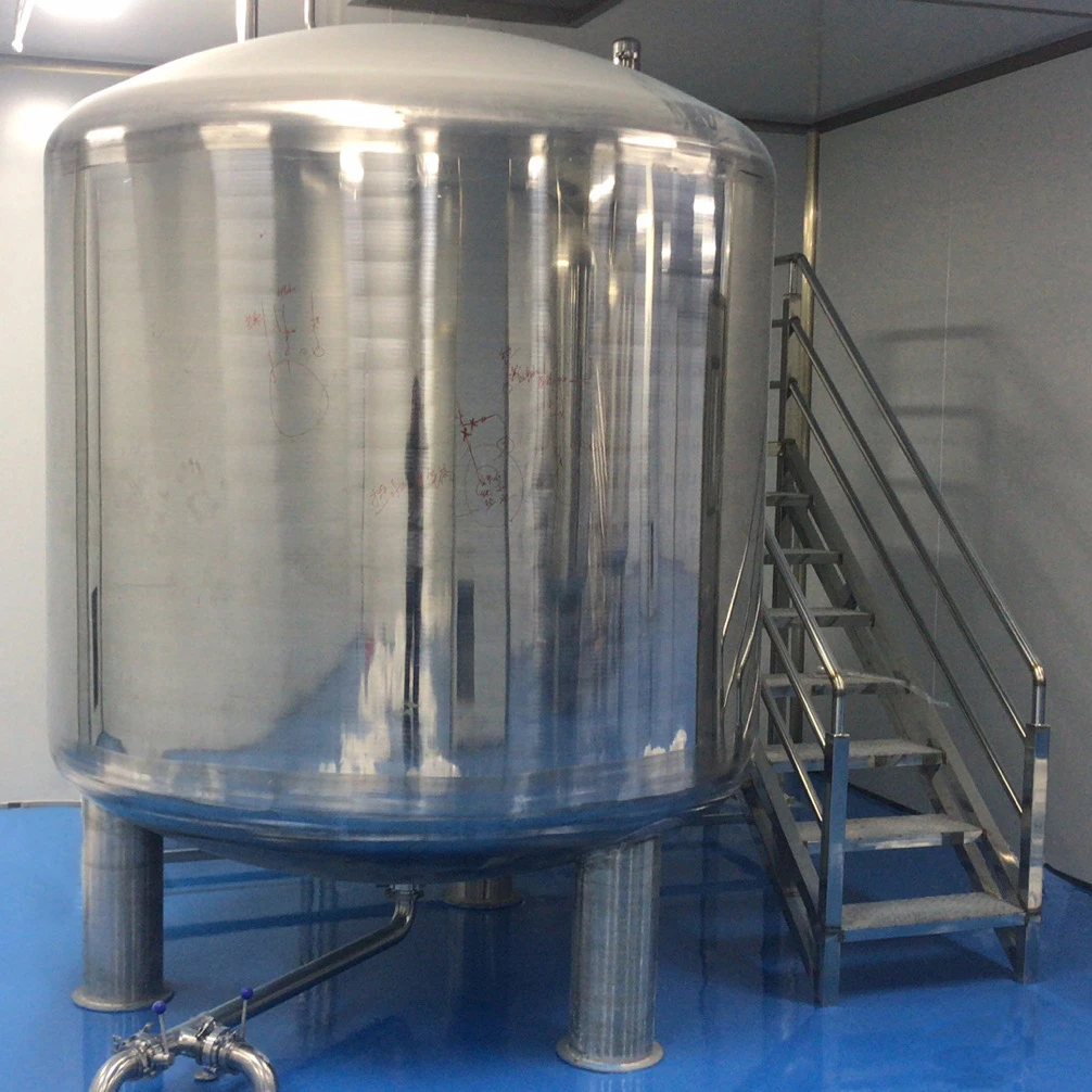 High Quality Stainless Steel Storage Tank Water Essential Oil Liquid Chemical Storage Tank