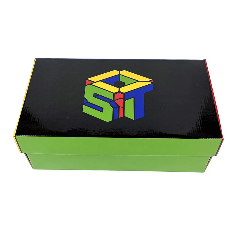 custom printing shoes package box paper packaging boxing sneakers shoe display shipping paper boxes