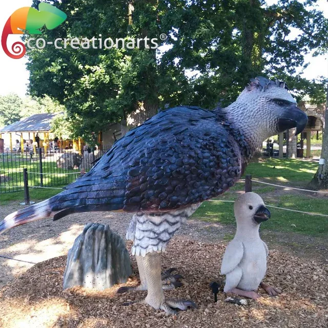 Zoo Decoration Animatronic 3D Mechanical Lifesize Animal for Sale