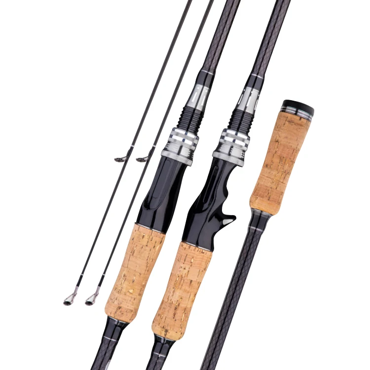 High Quality Unbreakable Sea Rock Inshore Spinning Cork Fishing Rods