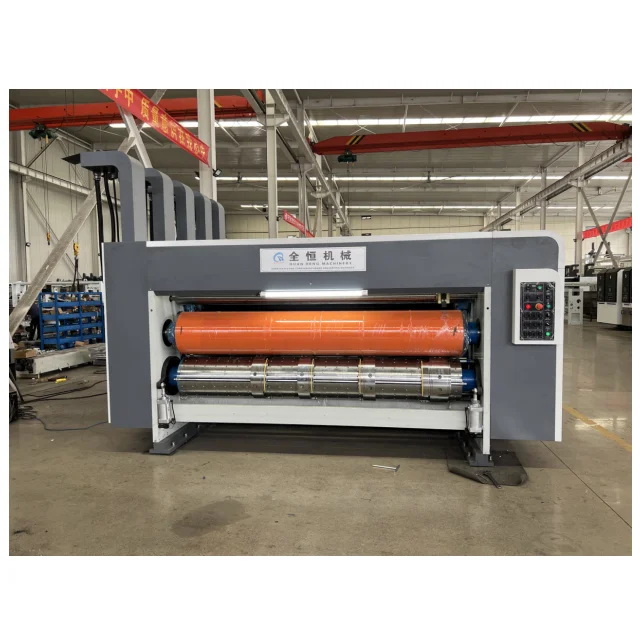 Automatic carton box Printer slotter Rotary Die Cutter Machine box cutting and printing economical carton box printing machine