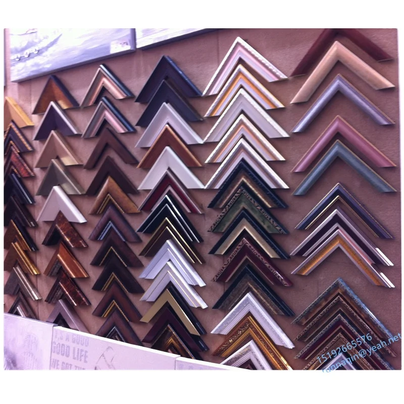 All kinds of plastic photo frame moulding ps plastic moulding profiles in cheap price wholesales mirror border