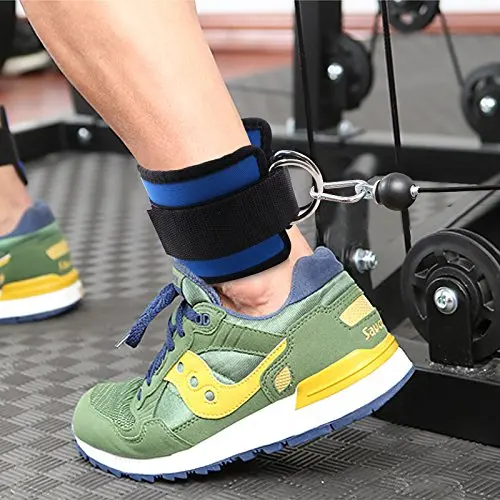 Custom Neoprene Sublimation Blanks Fitness Gym Exercise Ankle Strap for Cable Machine