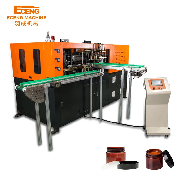 jar Blow Moulding automatic Pet Blowing Machine for making plastic wide mouth honey bottles