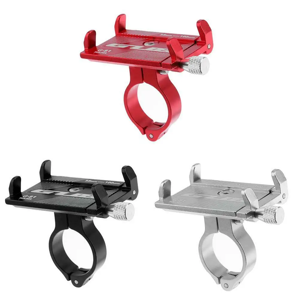 GUB G-81 Motorcycle Bicycle Bike Handlebar Phone Holder Clip Stand Mount Bracket