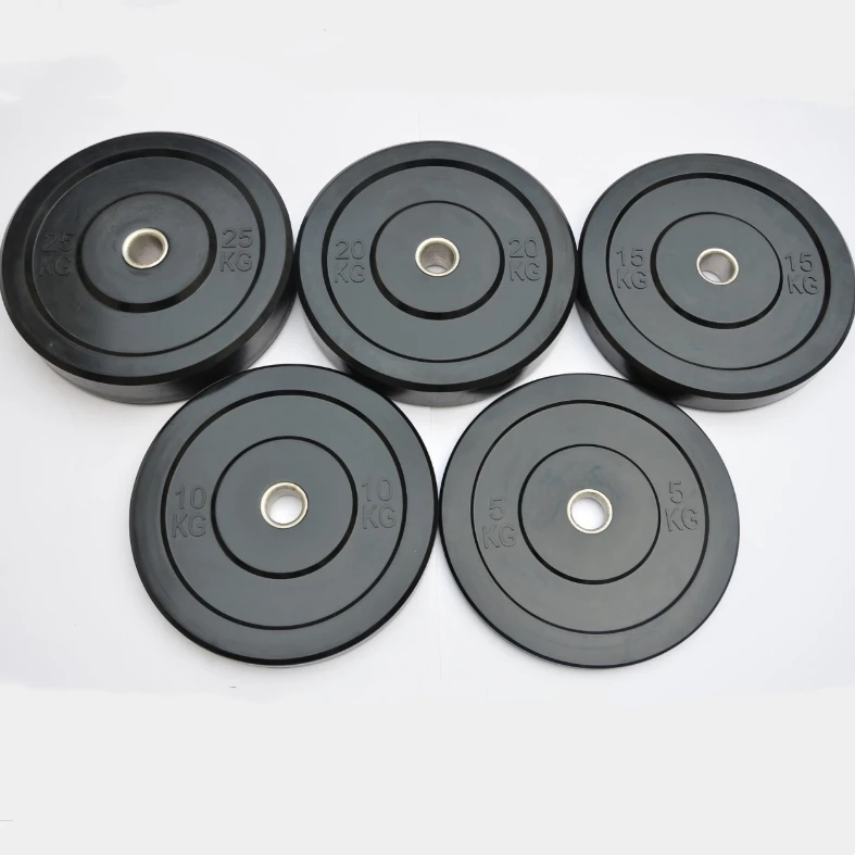Black Bumper Plate