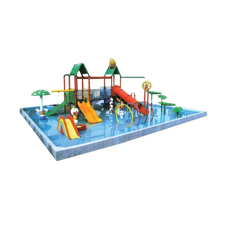 water park equipment Kids outdoor water park slides swimming pool equipment for sale