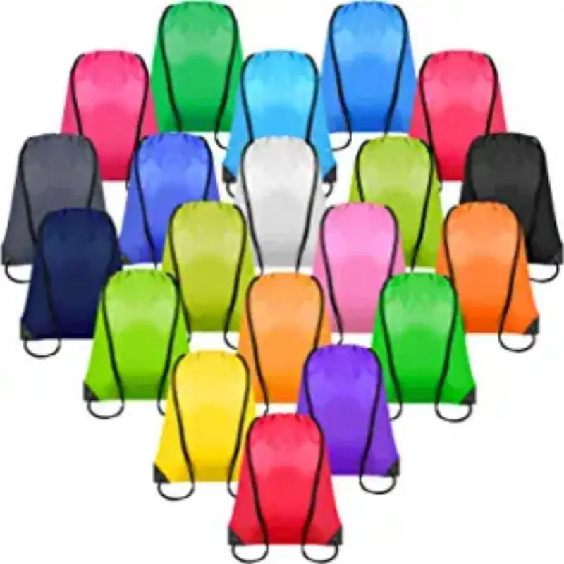 Waterproof Foldable Gym Bag Fitness Backpack Drawstring Shop Pocket Hiking Camping Beach Swimming Men Women Sports Bags