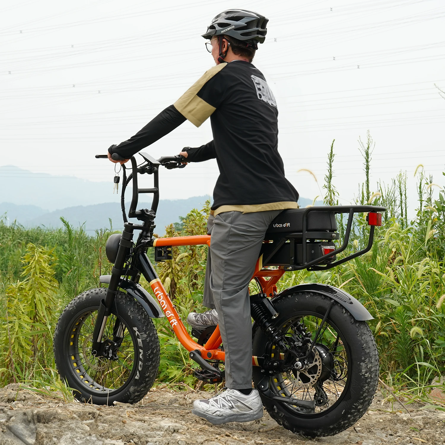 Завод OEM двойная батарея 30Ah Fat E-bike ZUMI Original V8 2 0 Tire in EU склад 750w