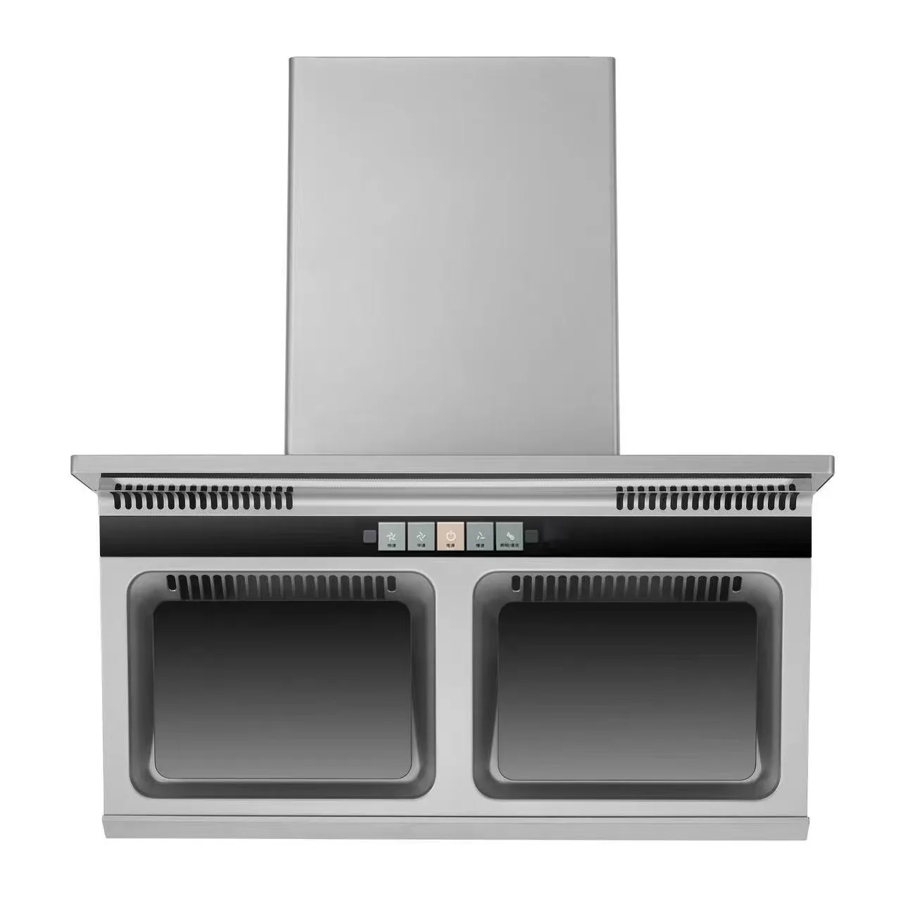 Home Appliance Kitchen Large Suction Top Side Double Suction Range Hood 7-shaped Can Be Customized