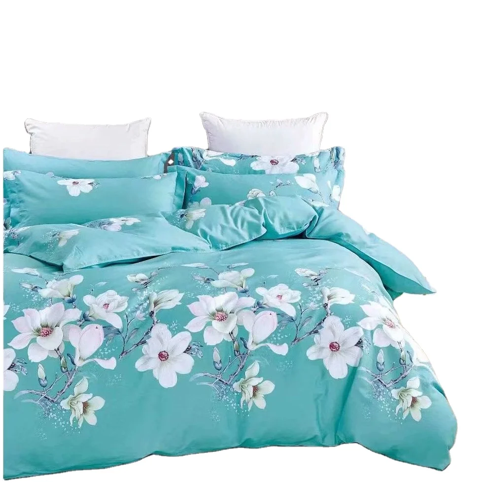 Soft Hand feeling Cotton fabric custom printing Wholesale Bed Sheet Fabric