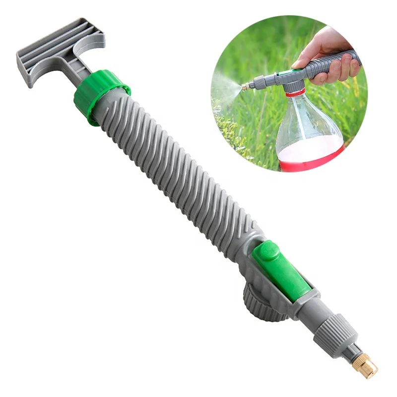 Adjustable Manual High Pressure Air Pump Sprayer Garden Drink Bottle Spray Head Nozzle Agriculture Tools