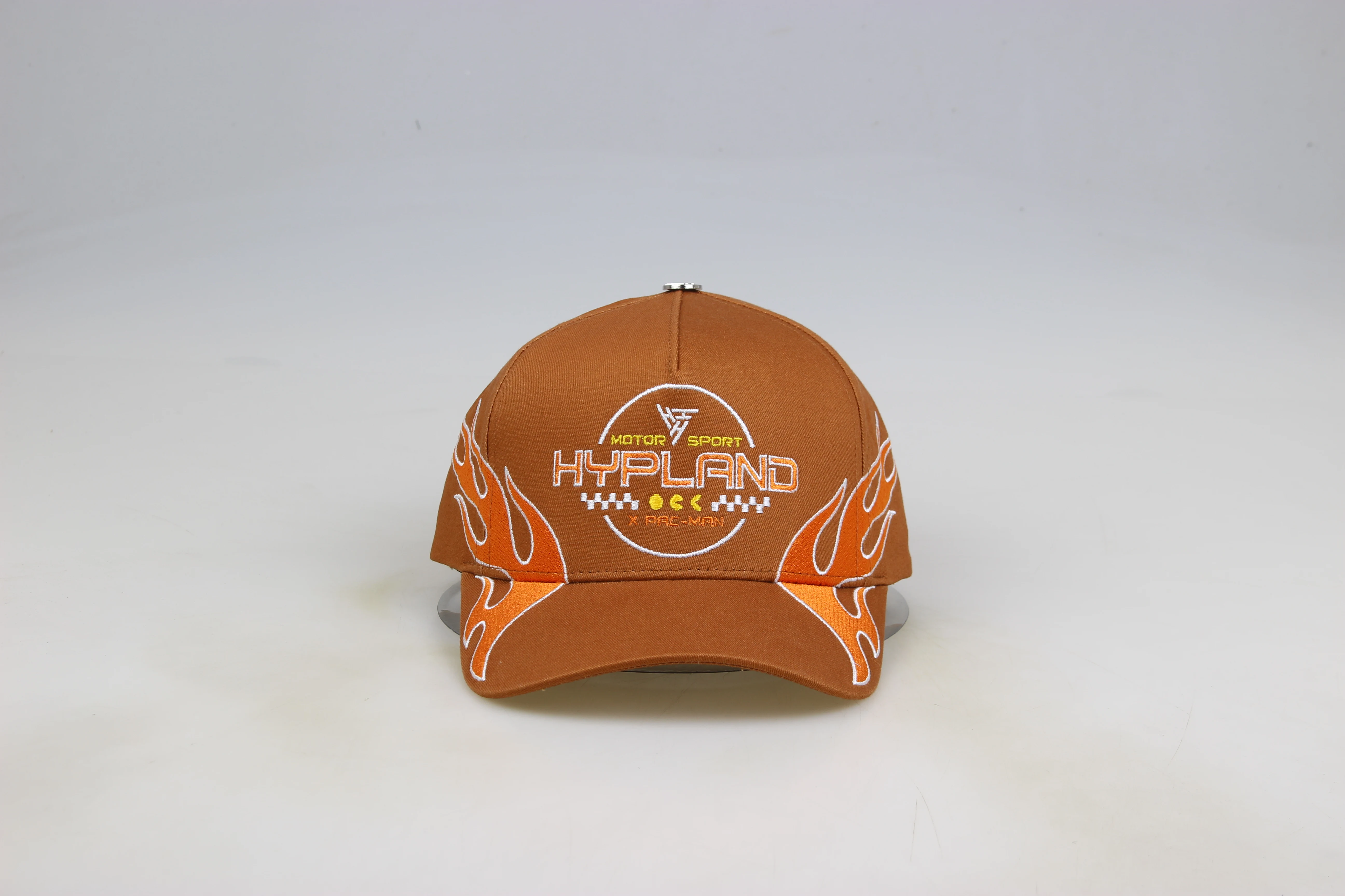 headwear manufacturer sport car racing customized embroidery logo 5 panels structured snapback cap hat