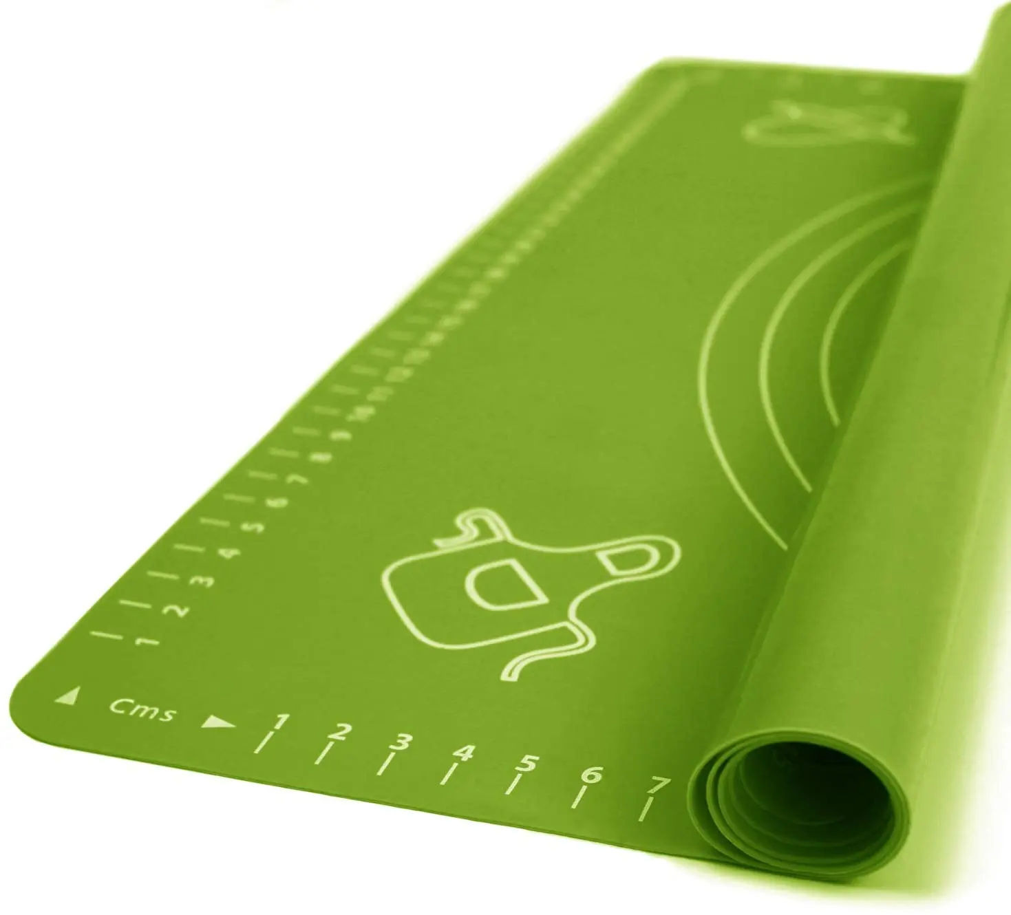 
Silicone Pastry Mat BPA Free Nonstick and Non Slip for Bake Pizza Cake 