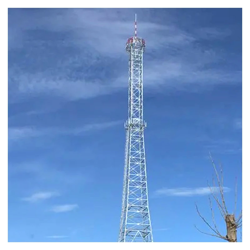The Best China Telecom Monopole Mast Telecommunication Tower & Accessories Mast Lattice Communication Pole Tower