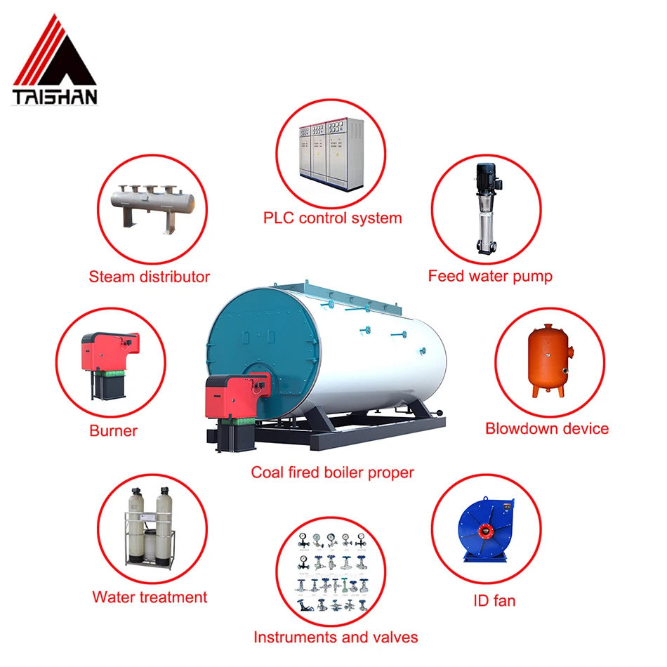 Automatic Wholesale Price Oil Gas Fired Industrial Steam Boilers