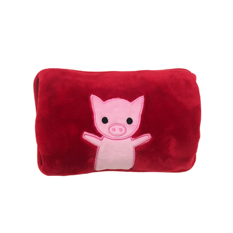 Customized Electric Hot Water Massage Bag Heat Pack With Embroidery Logo