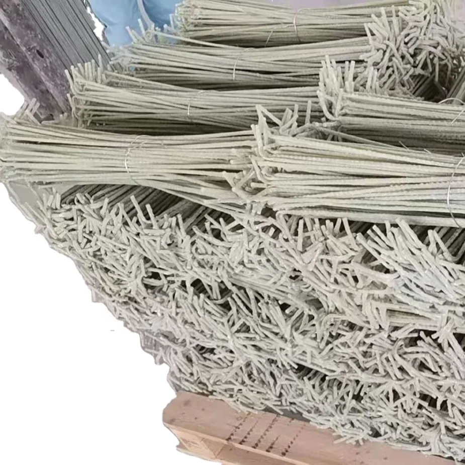 High Performance GFRP Fiberglass Bar Glass Fiber Rebar Epoxy Composite Fiberglass Rebar for Concrete