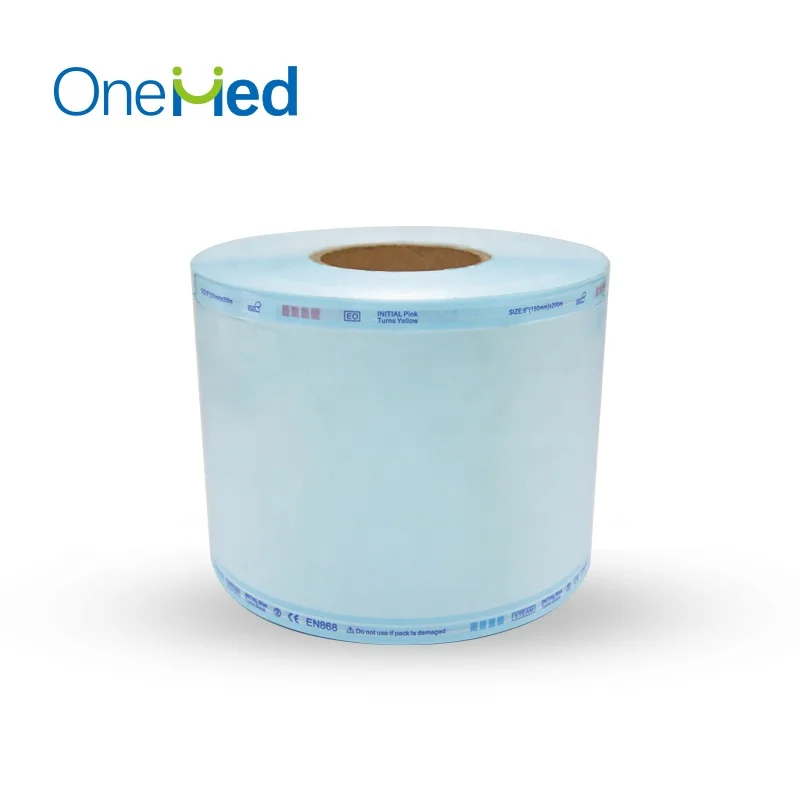 Factory Directly Sell medical sealing sterilization flat reel With CE and ISO Certificates