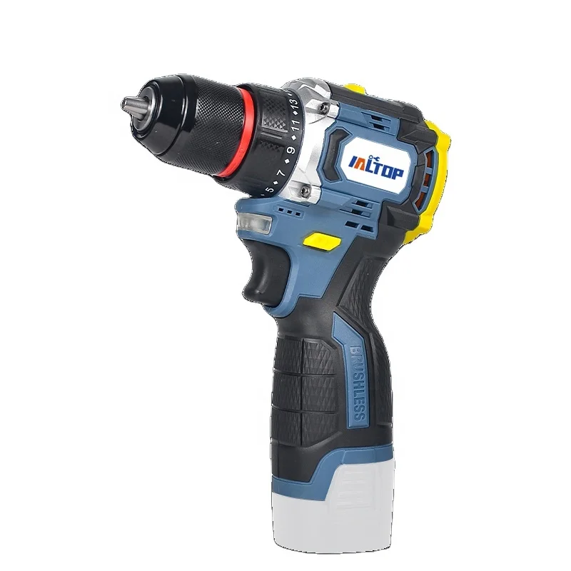 16.8V  Brushless Power Drill Lithium Battery electric hammer cordless impact drill portable